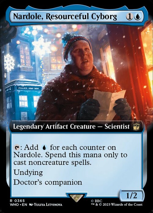 Nardole, Resourceful Cyborg Card Front