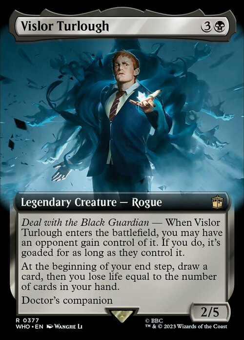 Vislor Turlough Card Front