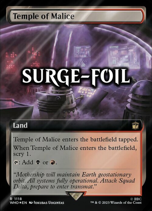 Temple of Malice Card Front