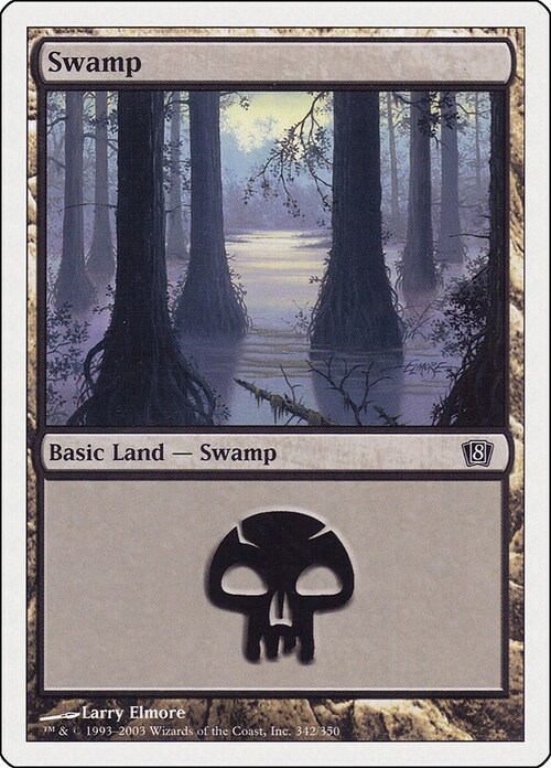 Swamp Card Front