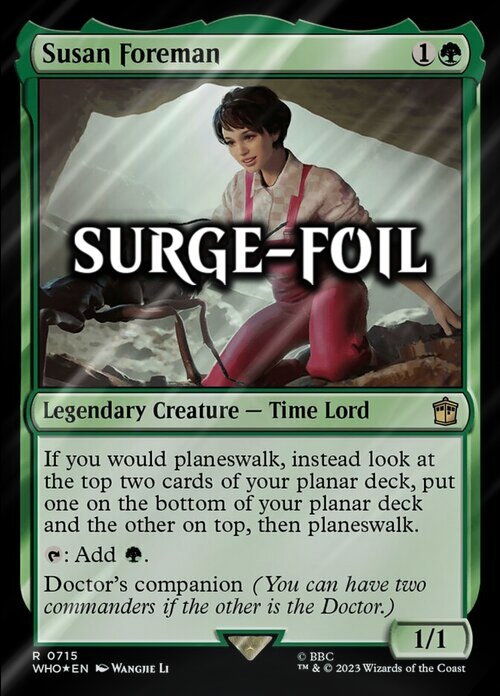 Susan Foreman Card Front