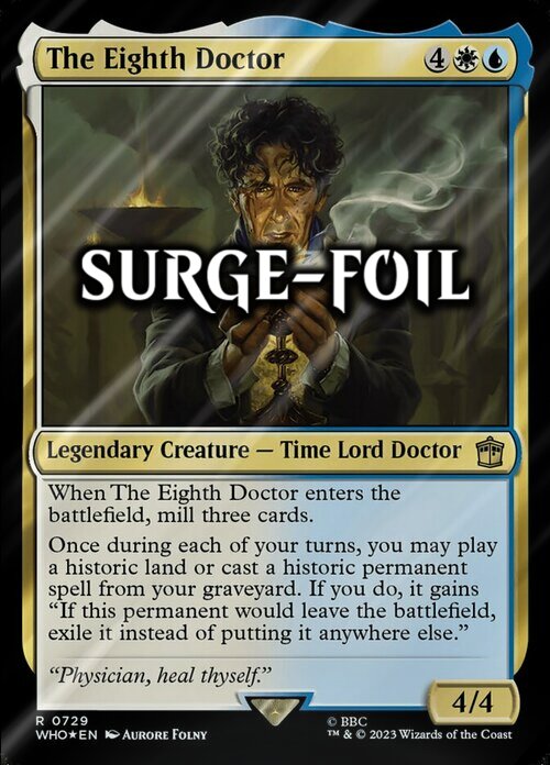 The Eighth Doctor Card Front