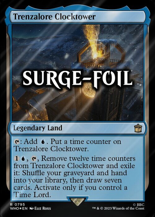 Trenzalore Clocktower Card Front