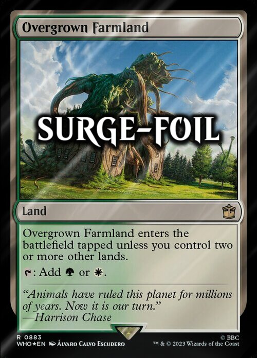 Overgrown Farmland Card Front