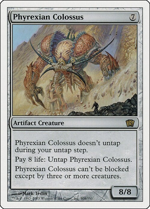 Phyrexian Colossus Card Front