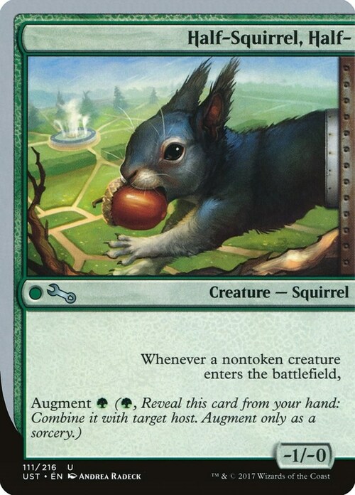 Half-Squirrel, Half- Card Front