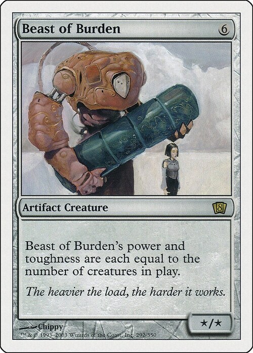 Beast of Burden Card Front