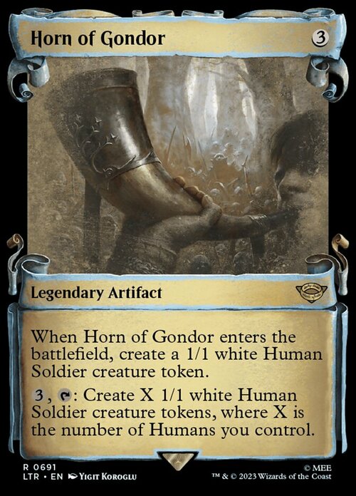 Horn of Gondor Card Front