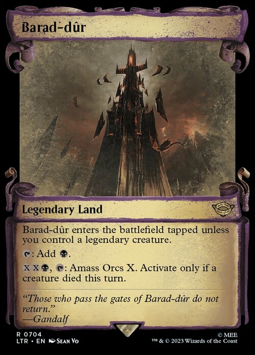 Barad-dûr Card Front