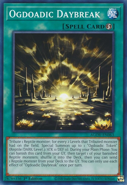 Ogdoadic Daybreak Card Front