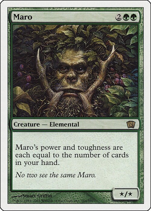 Maro Card Front