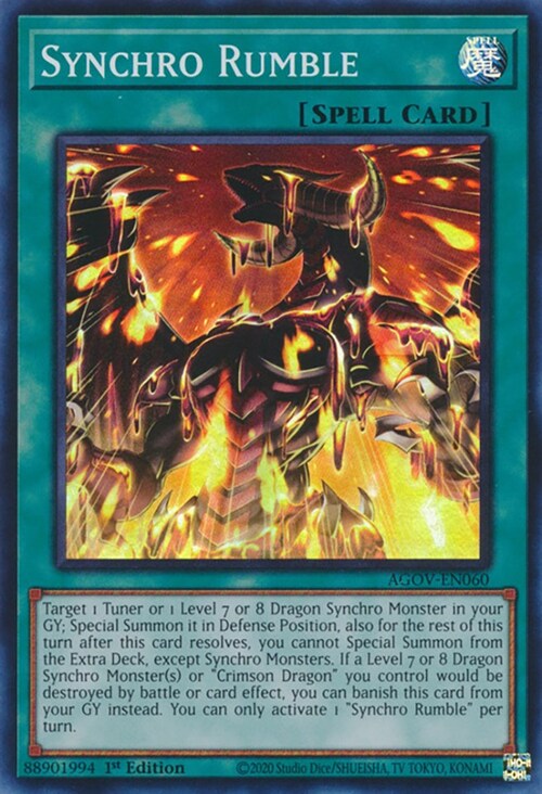 Synchro Rumble Card Front