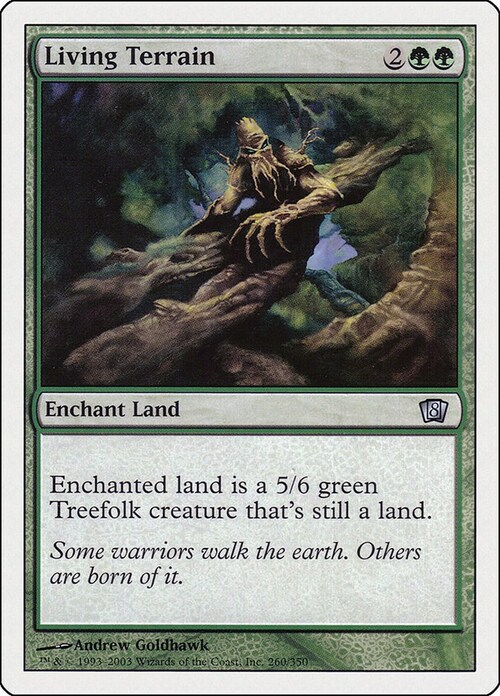 Living Terrain Card Front