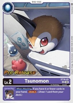 Tsunomon Card Front