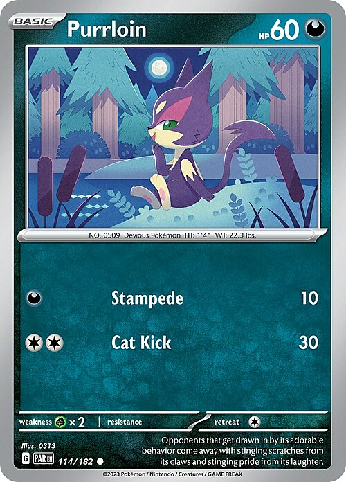 Purrloin Card Front