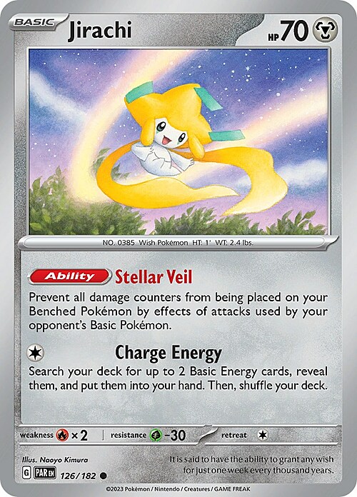 Jirachi Card Front