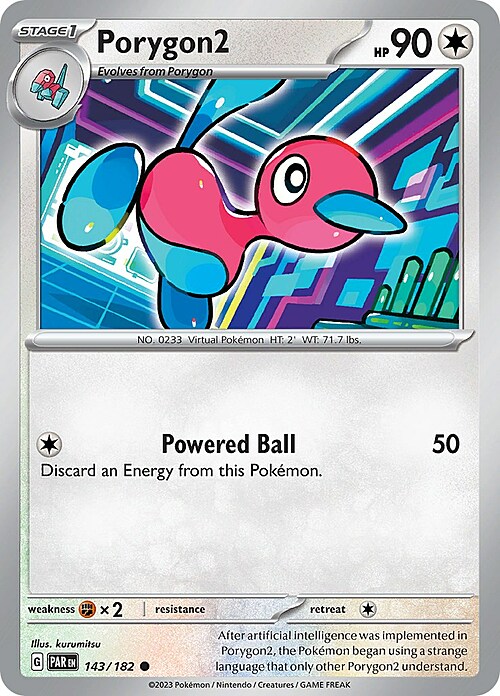 Porygon2 Card Front