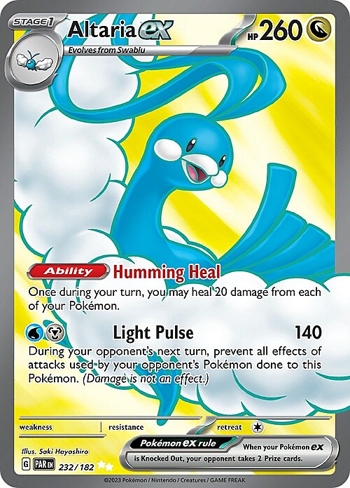 Altaria ex Card Front