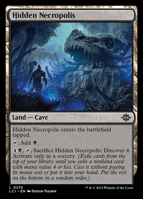 Hidden Necropolis Card Front