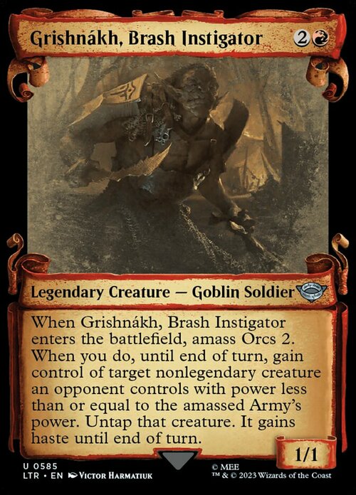 Grishnákh, Brash Instigator Card Front