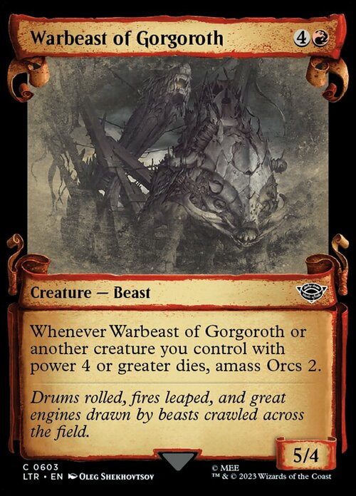 Warbeast of Gorgoroth Card Front