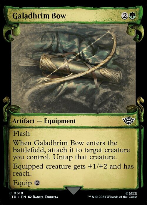 Galadhrim Bow Card Front