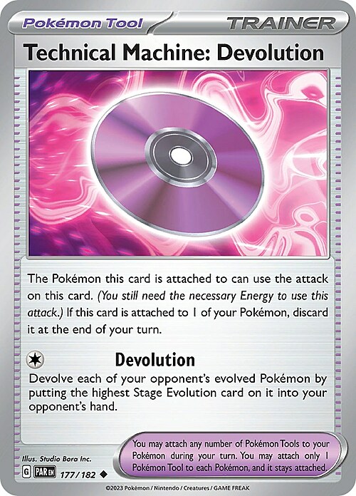 Technical Machine: Devolution Card Front