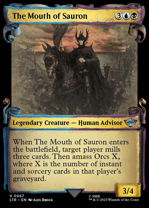 The Mouth of Sauron Card Front