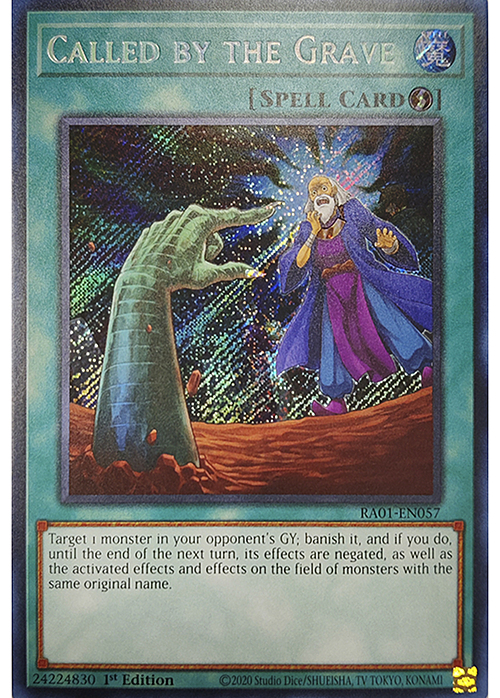 Called by the Grave Card Front