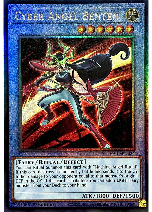 Cyber Angel Benten Card Front