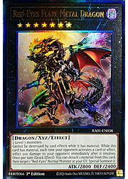 Red-Eyes Flare Metal Dragon