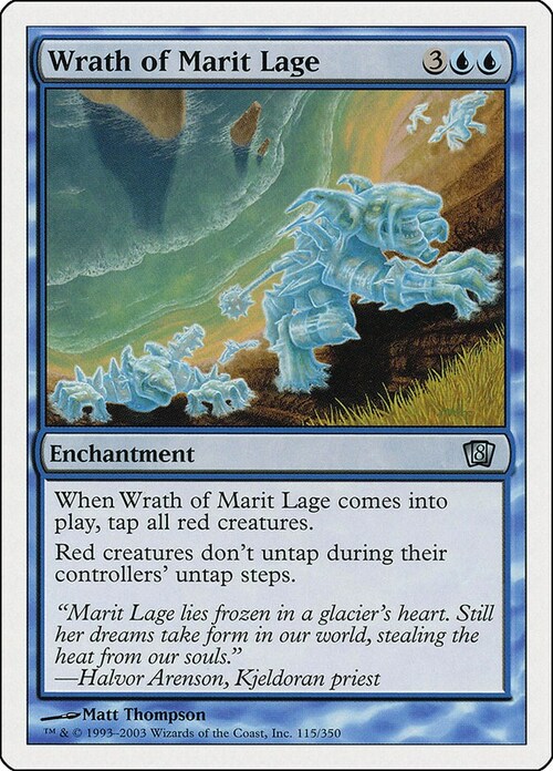 Wrath of Marit Lage Card Front