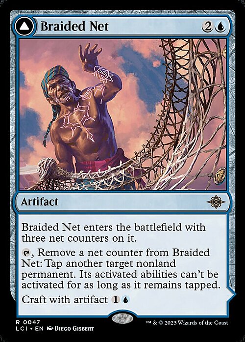 Braided Net // Braided Quipu Card Front