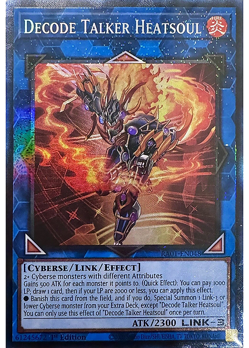 Decode Talker Heatsoul Card Front