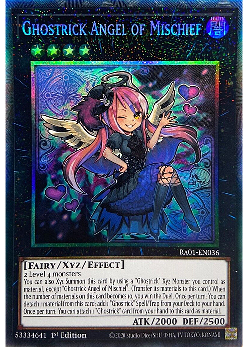 Ghostrick Angel of Mischief Card Front