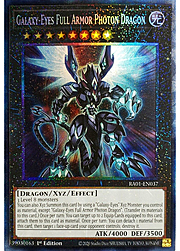 Galaxy-Eyes Full Armor Photon Dragon