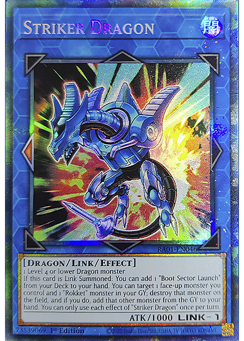 Striker Dragon Card Front