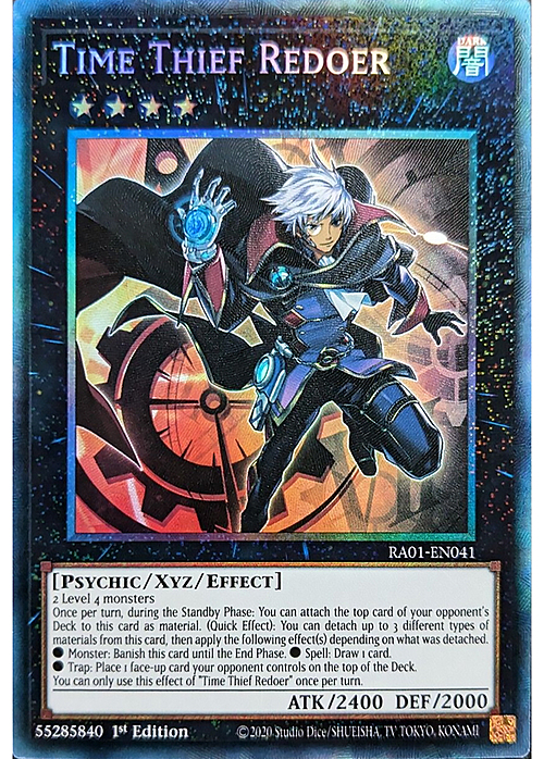 Time Thief Redoer Card Front