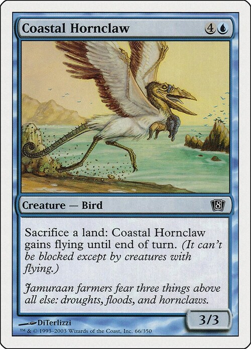 Coastal Hornclaw Card Front