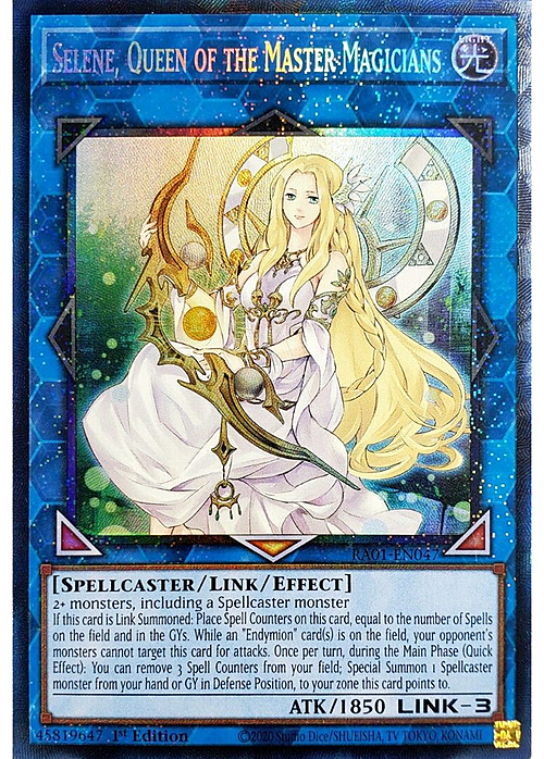 Selene, Queen of the Master Magicians Card Front