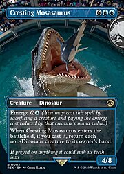 Cresting Mosasaurus