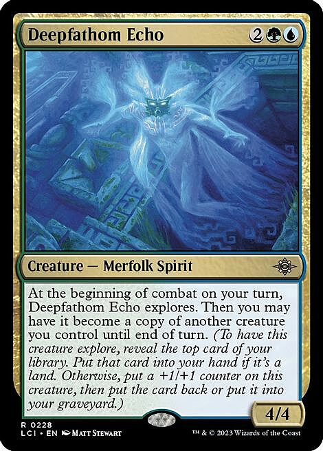 Deepfathom Echo Card Front