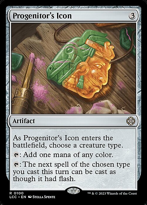 Progenitor's Icon Card Front