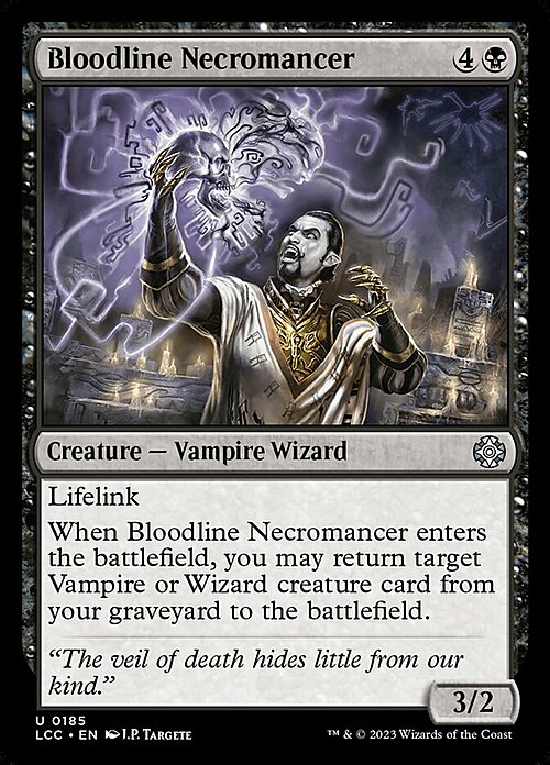 Bloodline Necromancer Card Front