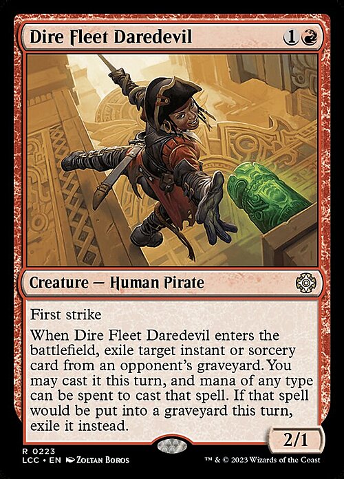 Dire Fleet Daredevil Card Front