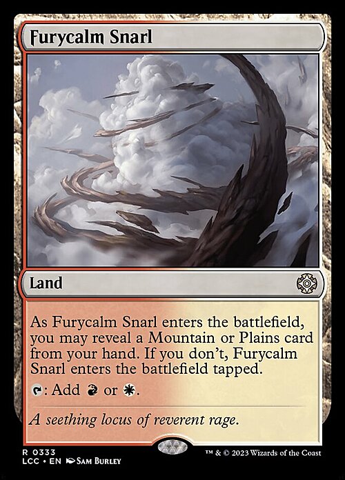 Furycalm Snarl Card Front