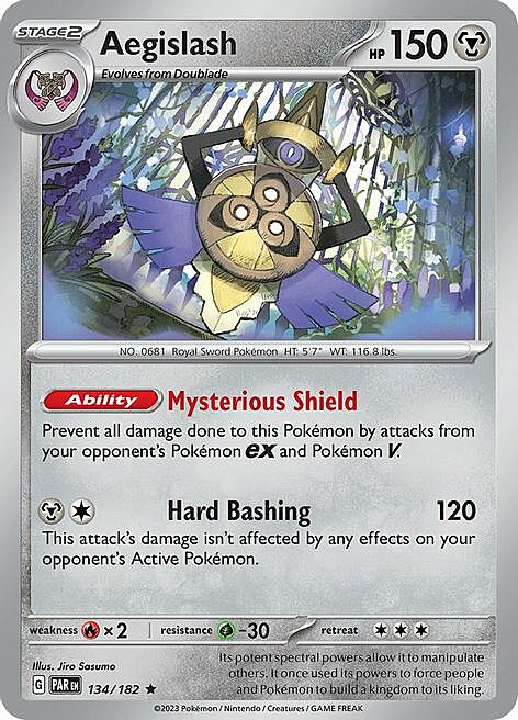 Aegislash Card Front