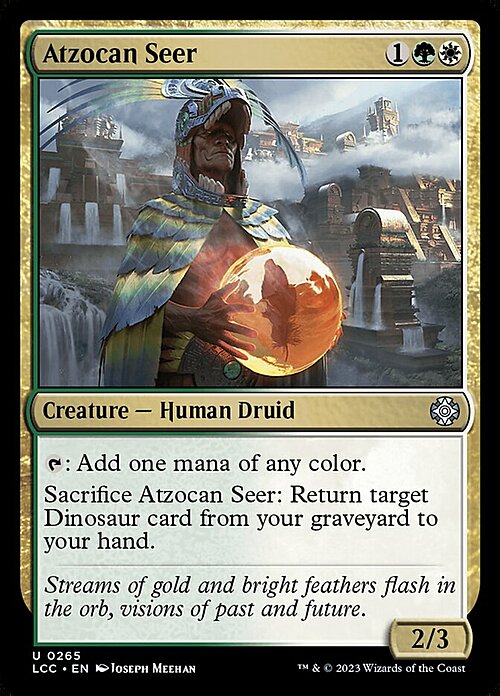 Atzocan Seer Card Front