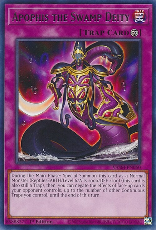 Apophis the Swamp Deity Card Front