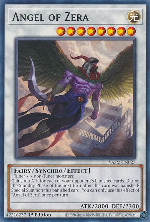 Angel of Zera Card Front